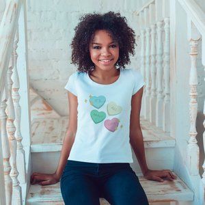 WOMEN'S - It's All About Love T-Shirt Stylish Clothing/Graphic Tees/T-Shirts